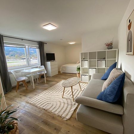 Schoene 1-Zimmer Wohnung Am Bahnhof 2 Parkplaetze Sonthofen Dış mekan fotoğraf