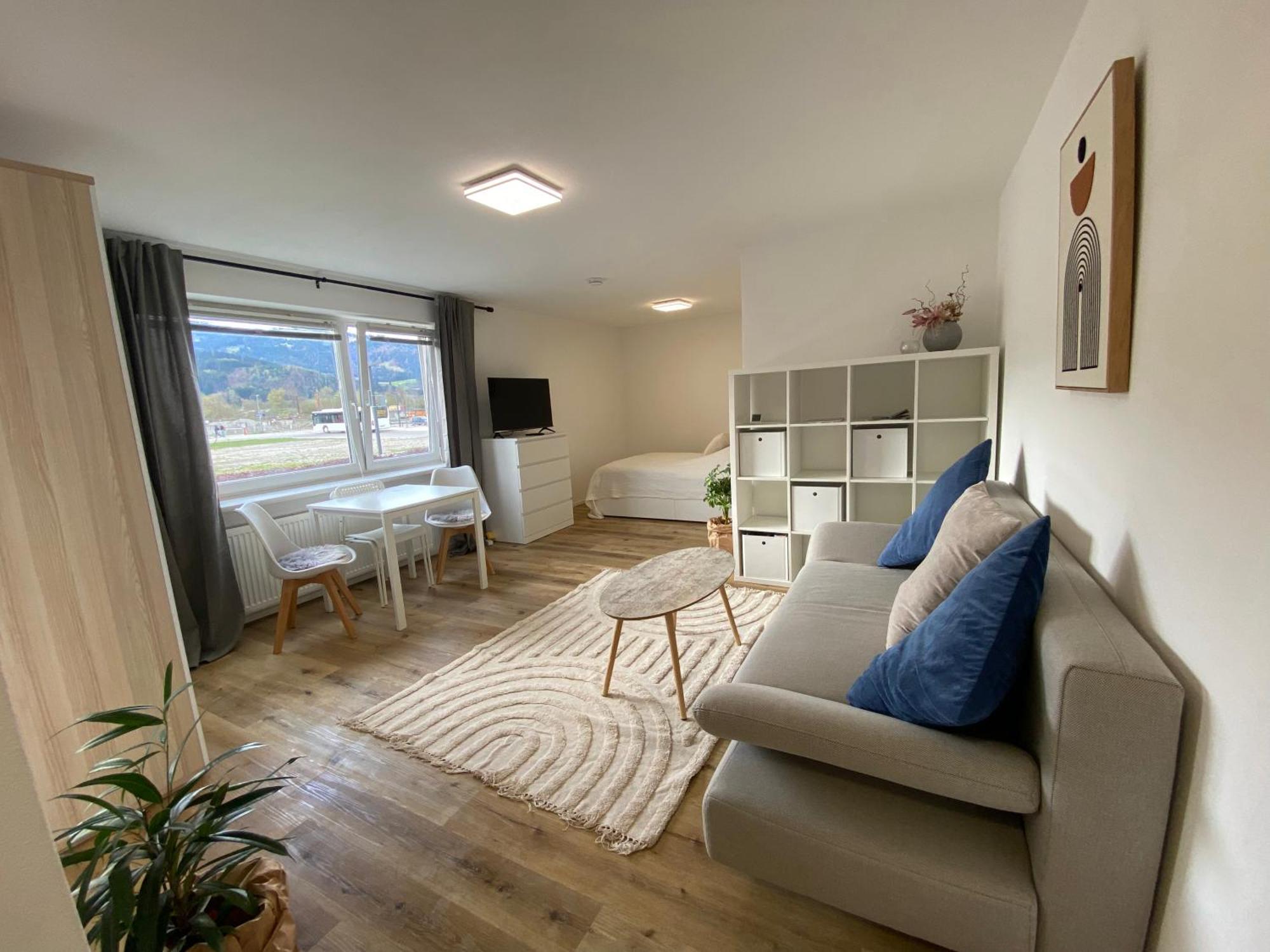 Schoene 1-Zimmer Wohnung Am Bahnhof 2 Parkplaetze Sonthofen Dış mekan fotoğraf