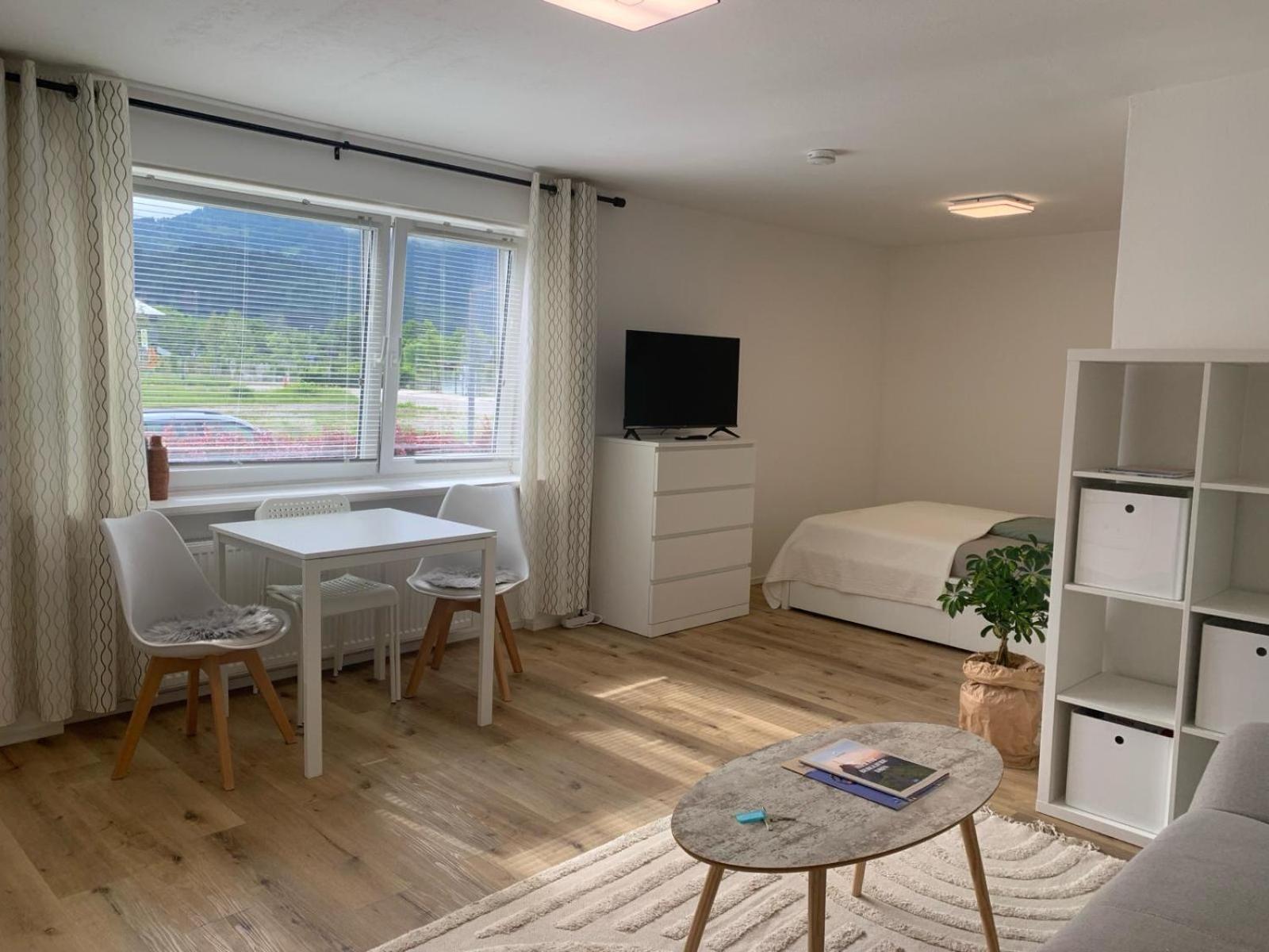 Schoene 1-Zimmer Wohnung Am Bahnhof 2 Parkplaetze Sonthofen Dış mekan fotoğraf